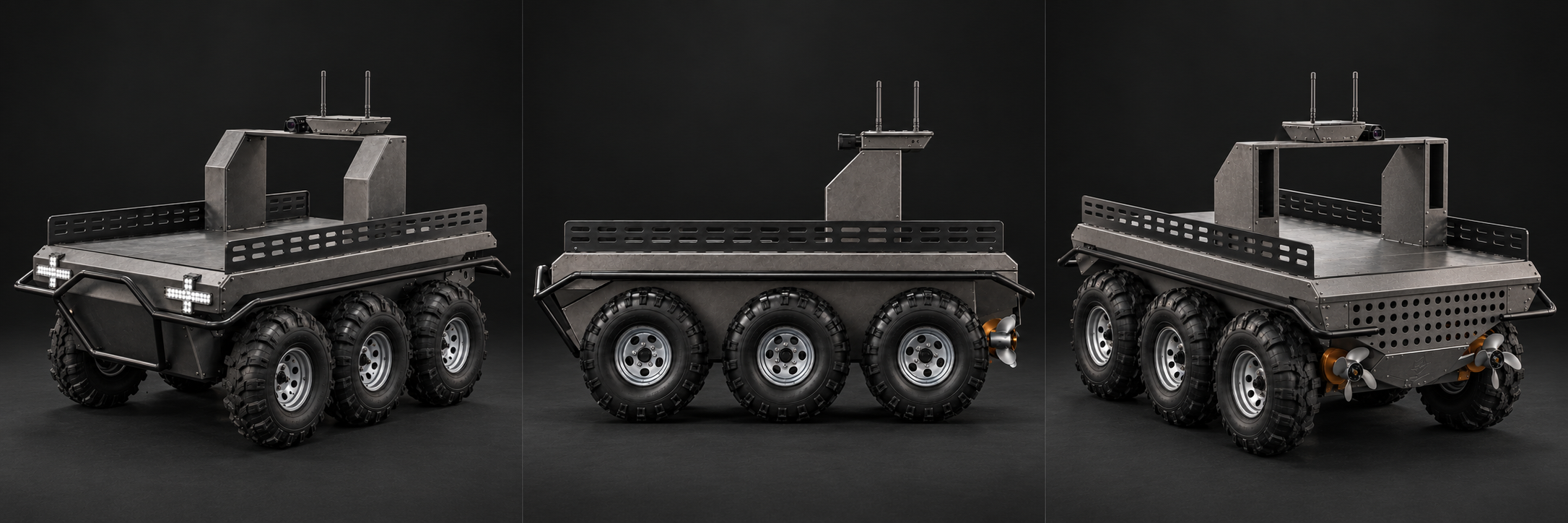 VARAN 2, три ракурси